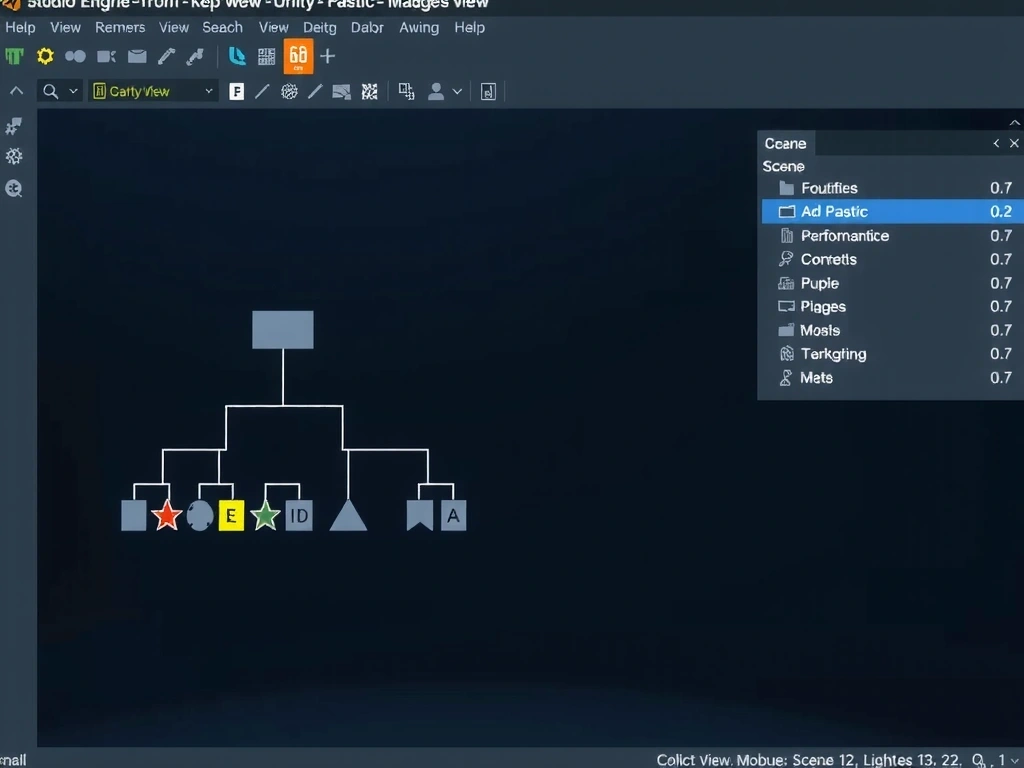 Game Scene Tree Visualization