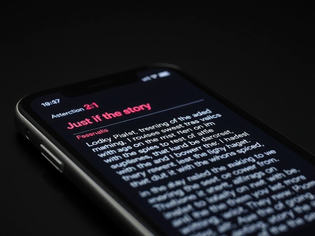 Echo Depths Narrative Interface